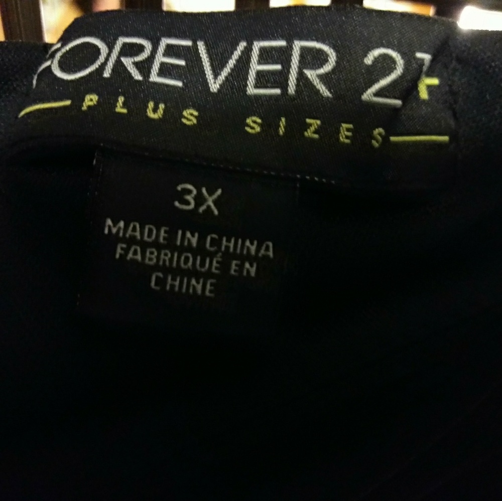 Forever 21 like new black dress